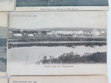 7 EARLY 1900s RUSSIAN SCENIC POSTCARDS DEPICTING RAILWAY ALL THE SAME MAKER