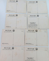 8 x c1970’s MURRAY VIEWS POSTCARDS. W27, W5, W31, W131A, W101, W17, W100, W29.
