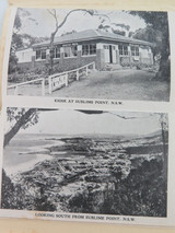 c1930’s/40’s SOUVENIR OF SUBLIME POINT, NSW FOLD OUT SOUVENIR