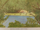 BEROWRA WATERS , NEAR SYDNEY NEW SOUTH WALES EARLY 1900’S POSTCARD.