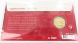 3 x 2009 COLOURED UNC $1 COIN PNC FDC. "AUSTRALIA POST 200 YEARS".