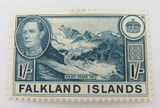 FALKLAND ISLANDS 1938 KGVI 1/- MH Og ONE SHILLING.