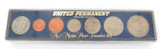 UNITED PERMANENT BUILDING SOCIETY 1981 BOXED COMMEMORATIVE COIN SET.