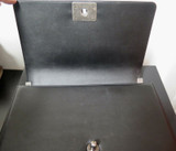 2019 Chanel Large Le Boy Black Calfskin & Ruthenium Handbag + Box & Card