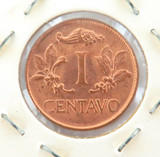 1967 UNC COLOMBIA ONE CENTAVO.