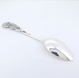 Beautiful .800 Continental Silver Hildesheim Rose Design Decorative Spoon 15.9g
