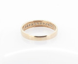 0.50 cttw Brilliant Cut Diamond 14K Yellow Gold Gentleman's Ring Size Z Val$2680