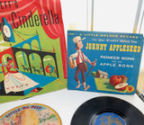 NICE SELECTION VINTAGE CHILDRENS RECORDS. VOCO, TOYLAND, PLAYTIME, CRICKET ETC.