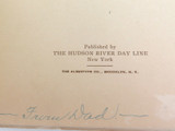 SUPERB. EARLY 1900s THE HUDSON RIVER DAY LINE SCENIC LARGE SOUVENIR BOOKLET.