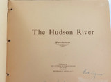 SUPERB. EARLY 1900s THE HUDSON RIVER DAY LINE SCENIC LARGE SOUVENIR BOOKLET.