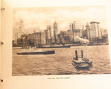 SUPERB. EARLY 1900s THE HUDSON RIVER DAY LINE SCENIC LARGE SOUVENIR BOOKLET.