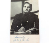 c1940s AMERICAN OPERATIC TENOR RICHARD TUCKER HANDSIGNED CARD / LOBBY CARD.