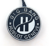 VINTAGE OBSOLETE 100% GENUINE HUBLOT BIG BANG NAVY BLUE SWING TAG.