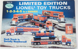 HUGE NEAR MINT LIONEL TMT-18418 FLATBED TRUCK & OPERATING HELICOPTER CAR.