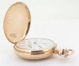 C.1899 Waltham 14K Multicolour Gold 11 Jewel 6s Pocket Watch