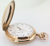 Weltausstellung 1896 59mm Quarter Push Repeater 14K Rose Gold Pocket Watch