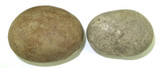 4 ARCHAIC PALEO NATIVE AMERICAN INDIAN EGG SHAPED BOLO STONES.