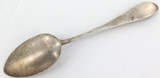 ANTIQUE GERMAN .800 SILVER LARGE TABLESPOON