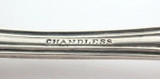 c1850 USA WILLIAM CHANDLESS, HUDSON, NY COIN SILVER LARGE FORK.