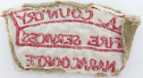 RARE / OBSOLETE SOUTH AUSTRALIAN S.A. COUNTRY FIRE SERVICES NARACOORTE ARM PATCH