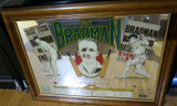 LARGE DON BRADMAN LIMITED EDITION BAR MIRROR. READY TO HANG !!