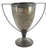 1908 RARE USA BASEBALL STERLING SILVER TROPHY. W D DISSTON CUP, PHILADELPHIA.