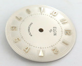 NICE ELGIN NOS UNUSED MENS WATCH DIAL. ELGIN LATTICE WORK SHOCKMASTER 26.5mm #6