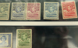EXCELLENT LOT 1930s & 1940s MINT NH / VLH BASUTOLAND KGVI STAMPS 1/- to 1d.