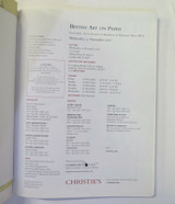 Christies London British Art on Paper Auction Catalogue, 21st November 2007