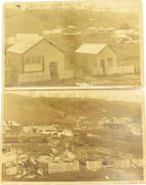 RARE “BEFORE & AFTER” PHOTO’S CYCLONE DAMAGE, MARCH 1911 PORT DOUGLAS QLD 