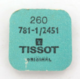 VINTAGE TISSOT CAL. 781-1 REF. 260 NOS MINUTE WHEEL / UNOPENED ORIGINAL PACK.