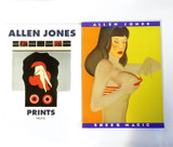 Allen Jones Art Reference Books. Sheer Magic (1979) & Prints (1995).