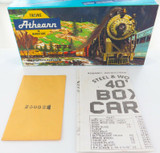 VINTAGE H/0 ATHEARN #1201 40ft BOX CAR GM&O OUTER BOX & INSTRUCTIONS.
