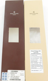 PATEK PHILIPPE WATCH DELIVERY PRESENTATION BOX. 6000G-010 CALATRAVA DIAL 708GAW