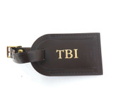 Louis Vuitton Monogrammed Luggage Bag Identification Tag - TBI