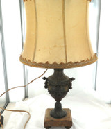 VINTAGE DECORATIVE FRENCH / EUROPEAN TALLISH ELECTRIC TABLE LAMP.