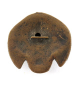 GEORGE III ERA 1760 - 1820 BRONZE FOX HUNT LAPEL / PIN.