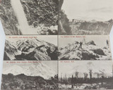 RARE LATE 1920s / 1930s HAWERA & Mt EGMONT NEW ZEALAND TOURIST FOLDOUT SOUVENIR.