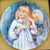 1979 WEDGWOOD MARY VICKERS L/ED COLLECTORS PLATE + OUTER. “DAY DREAM"