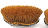 LATE 1800s USA SUPERB MATCHING PAIR REPOUSSE STERLING SILVER CLOTHES BRUSHES.