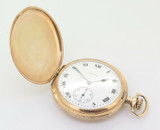 C.1920 Elgin Solid 14K Multi Colour Gold 16s Gentleman’s Pocket Watch -Serviced