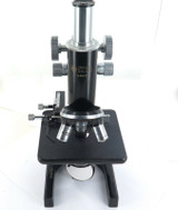 c1950 GALILEO, ITALY 3 OBJECTIVES MONOCULAR MICROSCOPE. SERIAL NUMBER 26676