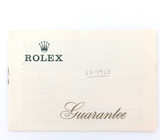 1966 ROLEX McMURDO STATION ANTARCTICA / UNBELIEVABLY RARE GUARANTEE DATED 1972