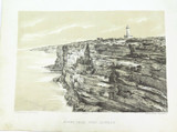 1879 HISTORY of AUSTRALASIA LITHOGRAPH. SOUTH HEAD, PORT JACKSON.
