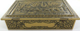 QUALITY VINTAGE HIGH RELIEF “MR PICKWICK AT DINGLEY DELL” TIN. UNKNOWN USE !