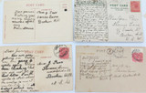4 x EARLY 1900s IRISH / IRELAND RELATED POSTCARDS.