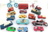 JOB LOT VINTAGE DIECAST MODELS. MAJORETTE, LLEDO, DINKY, MAISTO, BURAGO ETC