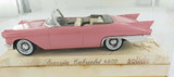 MIB VINTAGE SOLIDO PINK CADILLAC BIASSILA CABRIELOT 4500 1:43 DIECAST CAR.