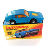 VINTAGE MATCHBOX SERIES NEW 65 SAAB SONETT III DIECAST CAR + ORIGINAL BOX