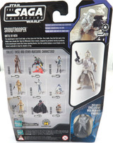 2006 STAR WARS SAGA 011 ACTION FIGURE, “SNOWTROOPER" UNOPENED.